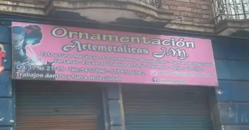 ORNAMENTACION ARTEMETALICAS TM ORNAMENTACION ARTEMETALICAS TM